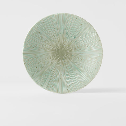 Side Plate 22cm Ice Green Glaze V637-C2686