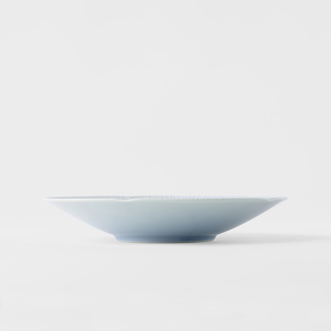 Pasta Bowl 22.5cm Ice Blue Glaze V637-C2691