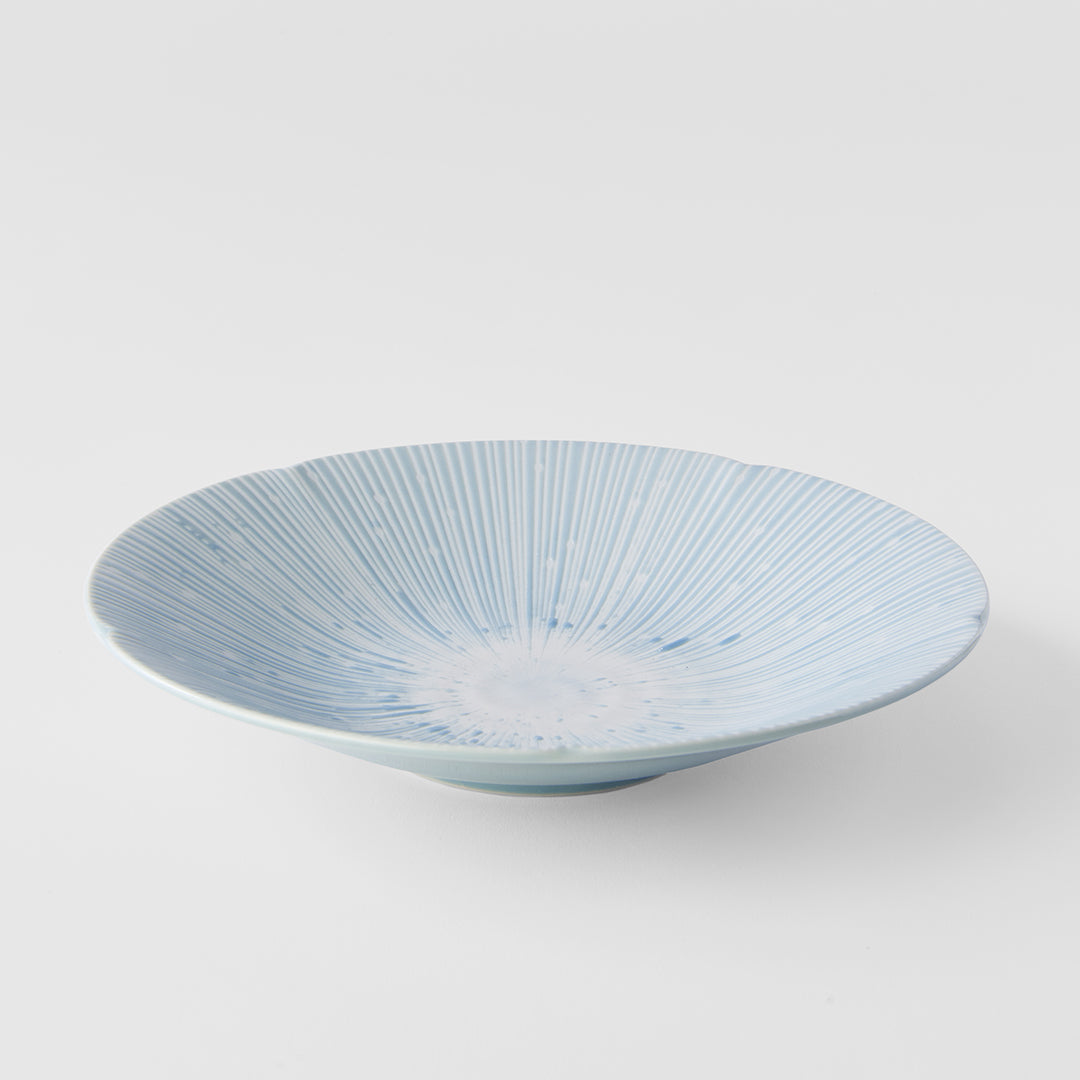 Pasta Bowl 24.5cm Ice Blue Glaze V637-C2692