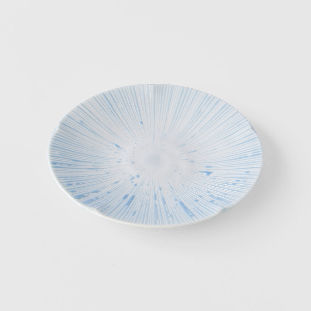 Tapas Plate 13cm Ice Blue Glaze V637-C2693