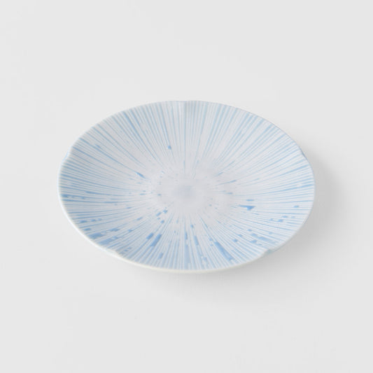 Tapas Plate 13cm Ice Blue Glaze V637-C2693