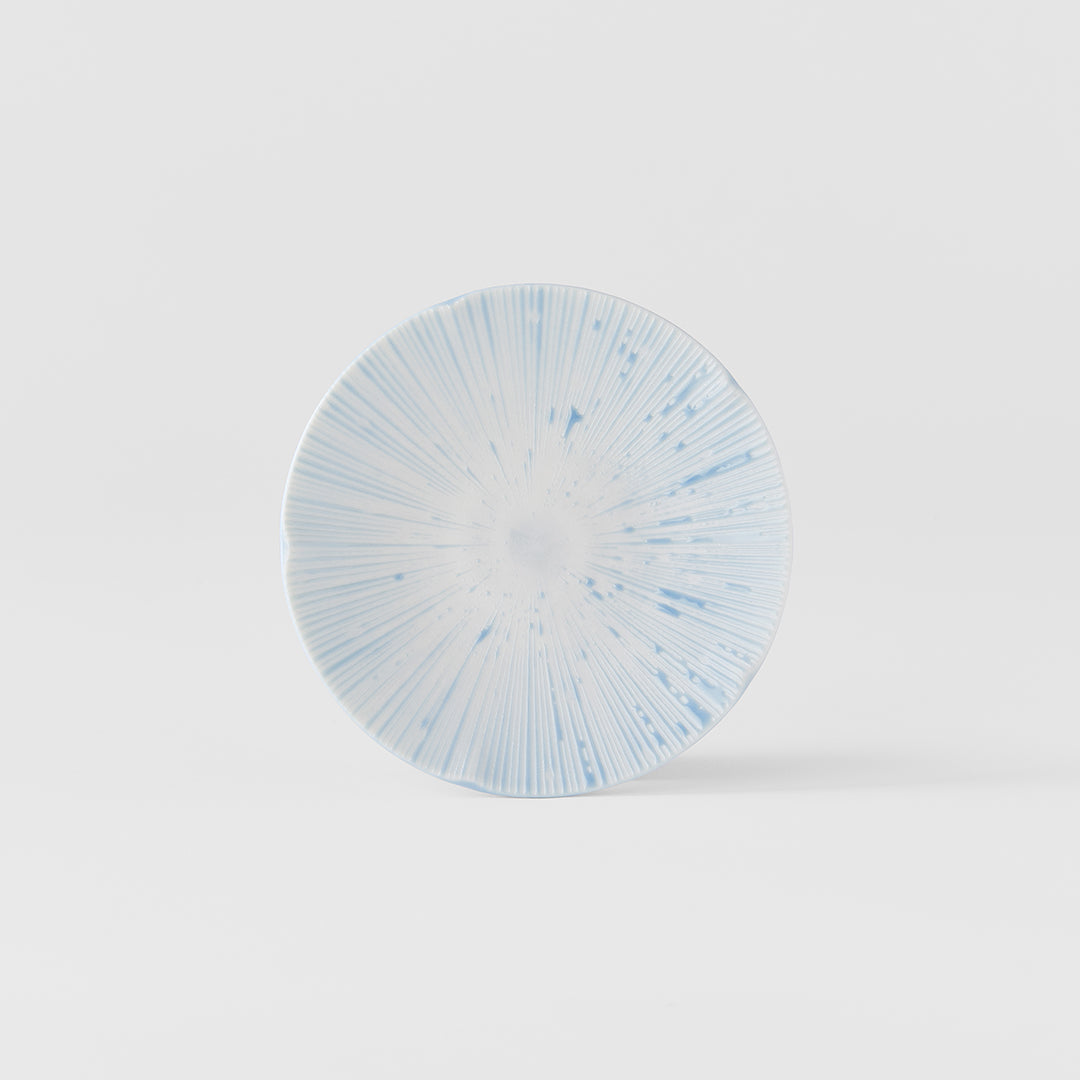 Tapas Plate 13cm Ice Blue Glaze V637-C2693