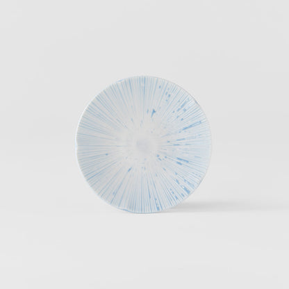Tapas Plate 13cm Ice Blue Glaze V637-C2693