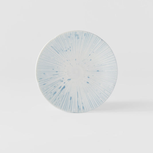 Tapas Plate 16.5cm Ice Blue Glaze V637-C2694