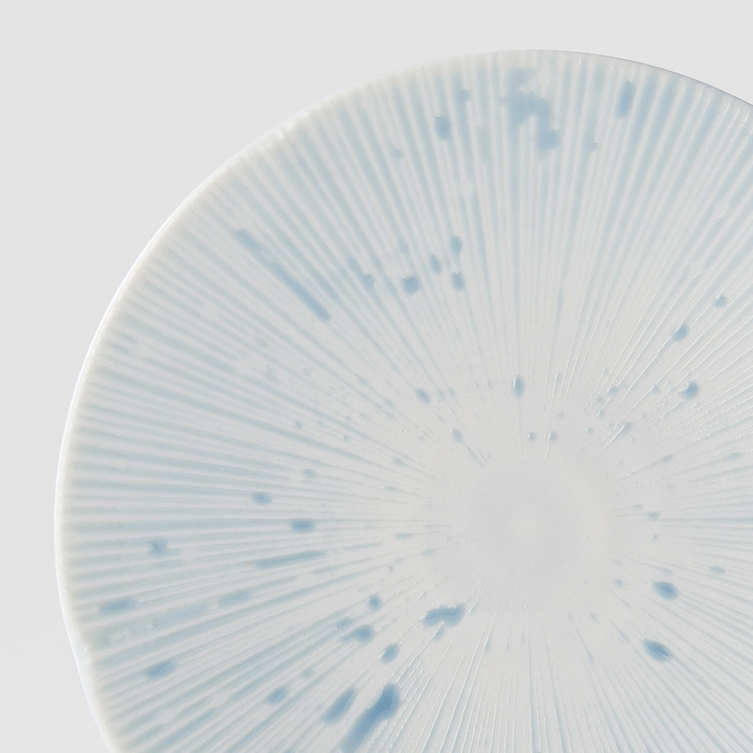 Tapas Plate 16.5cm Ice Blue Glaze V637-C2694