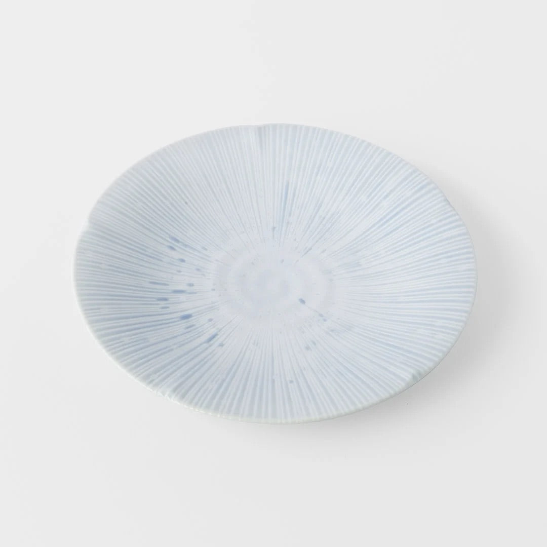 Side Plate 22cm Ice Blue Glaze V637-C2695