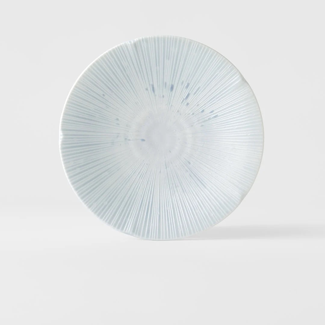 Side Plate 22cm Ice Blue Glaze V637-C2695