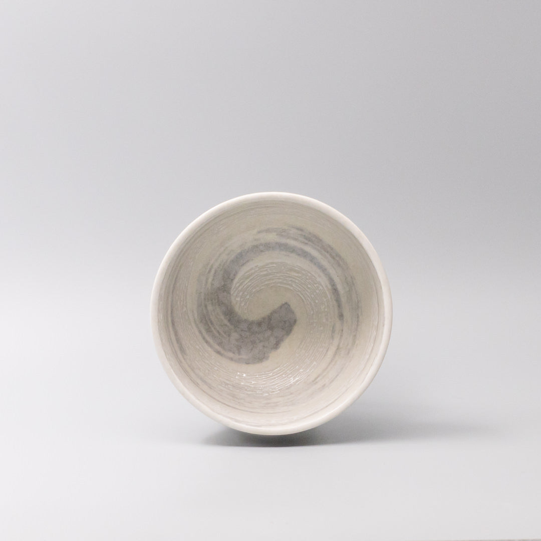 Bowl 16cm Grey Swirl Glaze V637-C2750