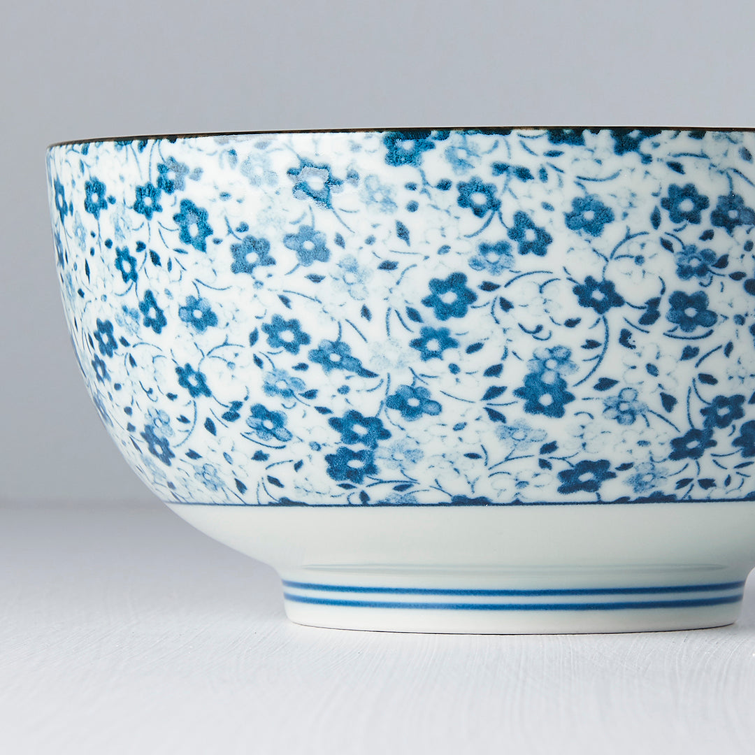 Bowl 16cm Blue Daisy Glaze V637-C2791