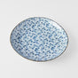 Dinner Plate 23cm Blue Daisy Glaze V637-C2793