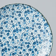 Side Plate Organic 19cm Blue Daisy Glaze V637-C2794