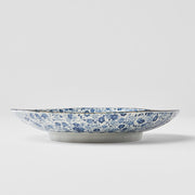 Side Plate Organic 19cm Blue Daisy Glaze V637-C2794