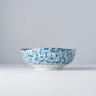 Bowl Organic Shape 20cm Blue Daisy Glaze V637-C2797