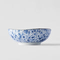 Bowl Organic 16.5cm Blue Daisy Glaze V637-C2798