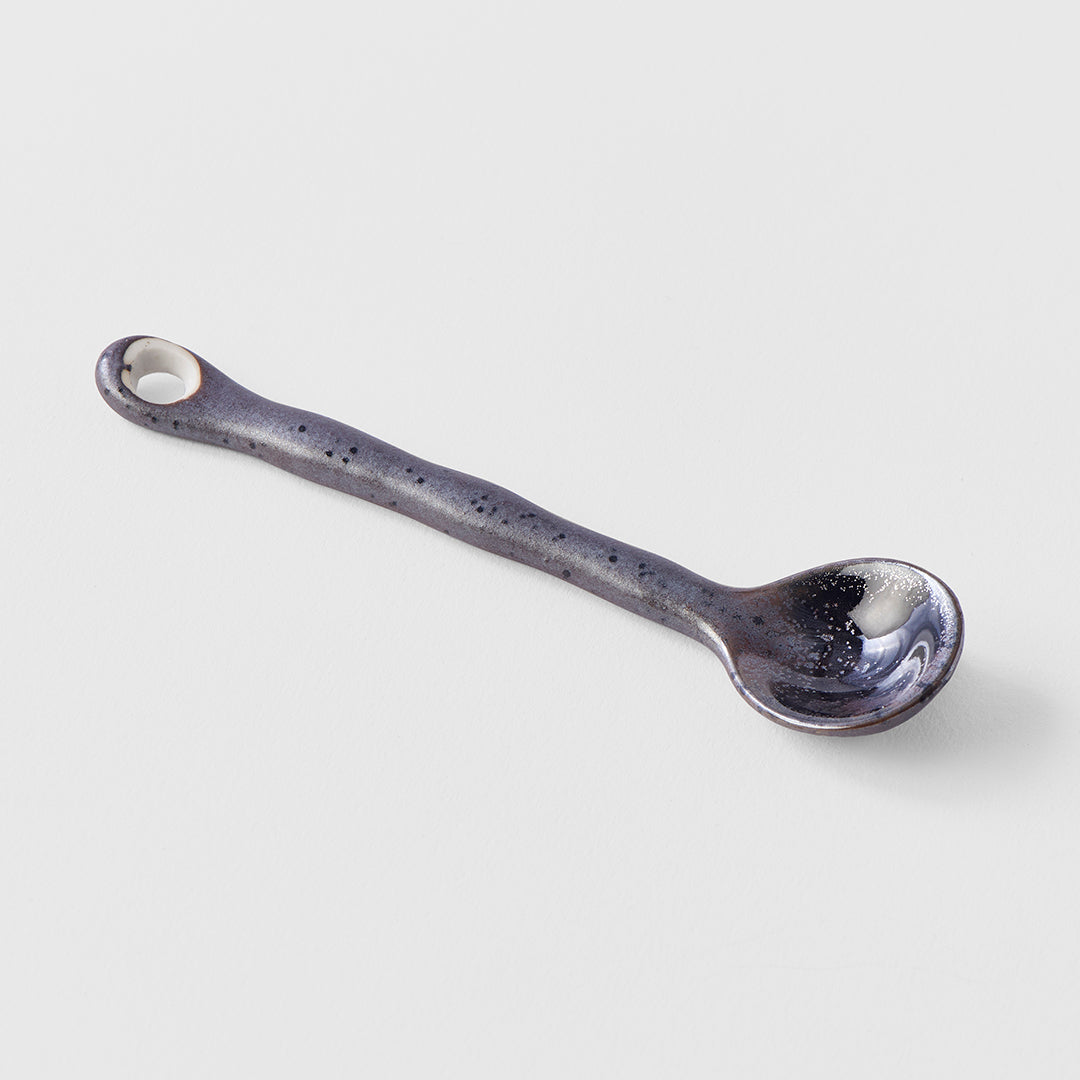 Spoon 12cm Black Speckle V637-C2850