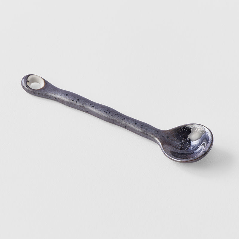 Spoon 12cm Black Speckle V637-C2850