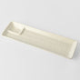 Dumpling Plate 33cm Ivory White Glaze V637-C2866