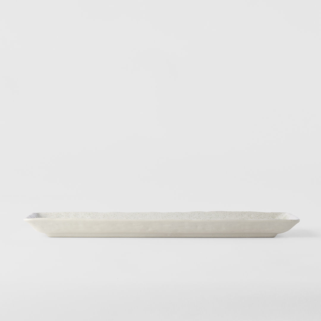 Dumpling Plate 33cm Green Brushstroke V637-C2867