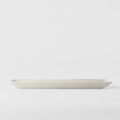 Dumpling Plate 33cm Green Brushstroke V637-C2867
