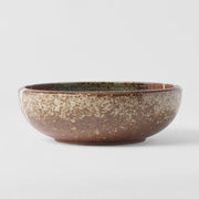 Bowl Thick Edge 24cm Striped Earth Glaze V637-C2870
