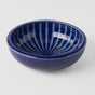 Bowl Thick Edge 24cm Indigo Drip Glaze V637-C2873