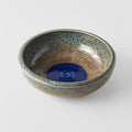 Bowl Thick Edge 24cm Earth & Sky Glaze w/ Blue pool V637-C2874