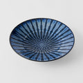 Bowl 24cm Indigo Drip Glaze V637-C2882