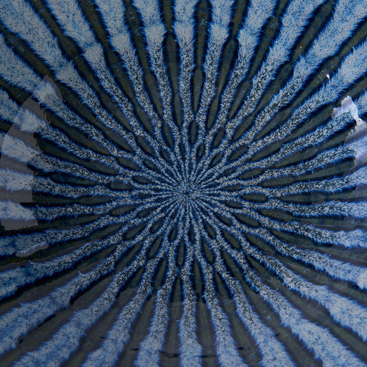 Bowl 24cm Indigo Drip Glaze V637-C2882