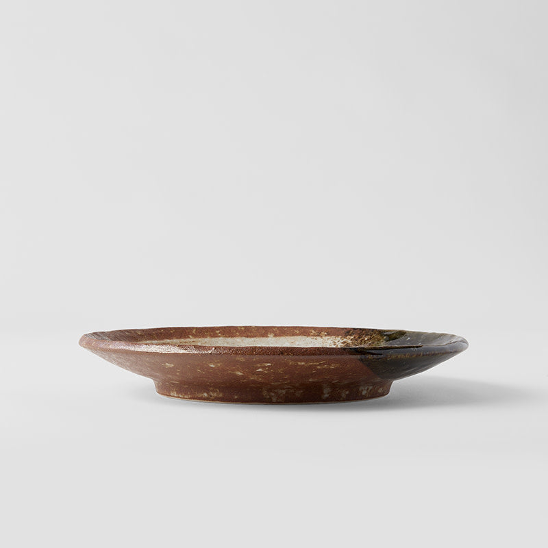 Dinner Plate 24.3cm Brick Zen Brush Glaze V637-C2883