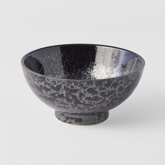 Udon Bowl 19.5cm Black Pearl Glaze V637-C2893
