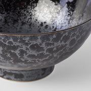 Udon Bowl 19.5cm Black Pearl Glaze V637-C2893