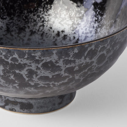 Udon Bowl 19.5cm Black Pearl Glaze V637-C2893