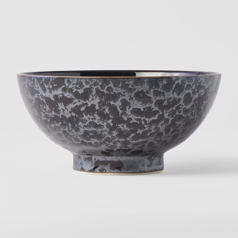 Udon Bowl 19.5cm Black Pearl Glaze V637-C2893