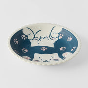 Pasta Bowl 21cm Paw Prints Cat Design V637-C2916