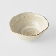 Bowl Organic 18cm Spiral Sand Glaze V637-C2926