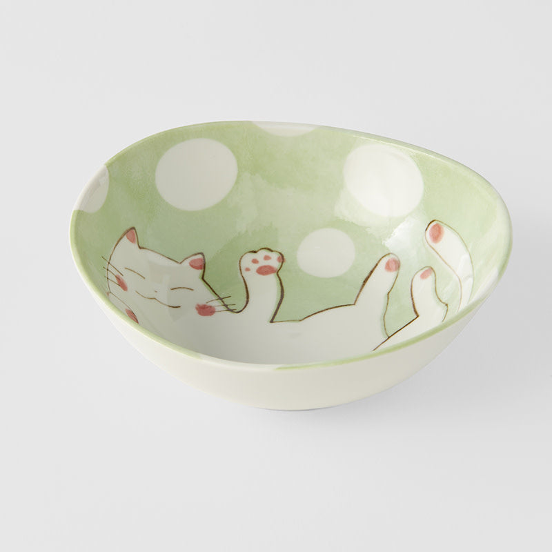 Bowl 14cm Playful Cat Design V637-C2929