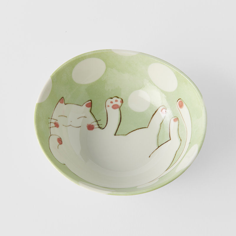 Bowl 14cm Playful Cat Design V637-C2929