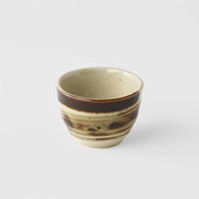 Sake Cup 4.3cm Wheat Glaze V637-C2942
