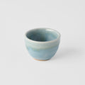 Sake Cup 30ml Crazed Blue Glaze V637-C2948