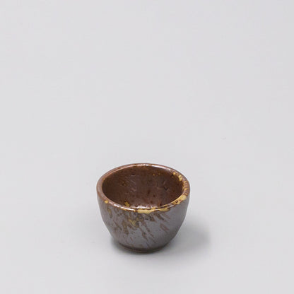 Sake Cup 30ml Brown blend Speckle Glaze V637-C2950