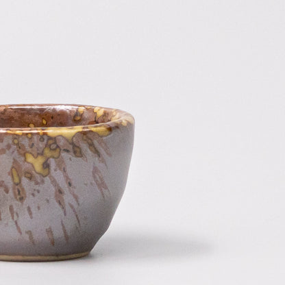 Sake Cup 30ml Brown blend Speckle Glaze V637-C2950