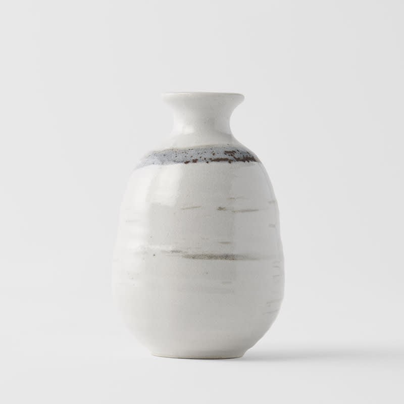 Sake Jug 300ml White Glaze V637-C2951