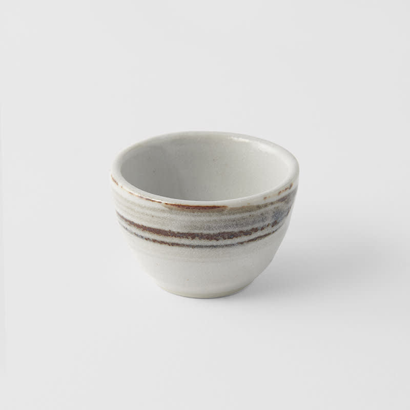 Sake Cup 20ml White Glaze V637-C2952