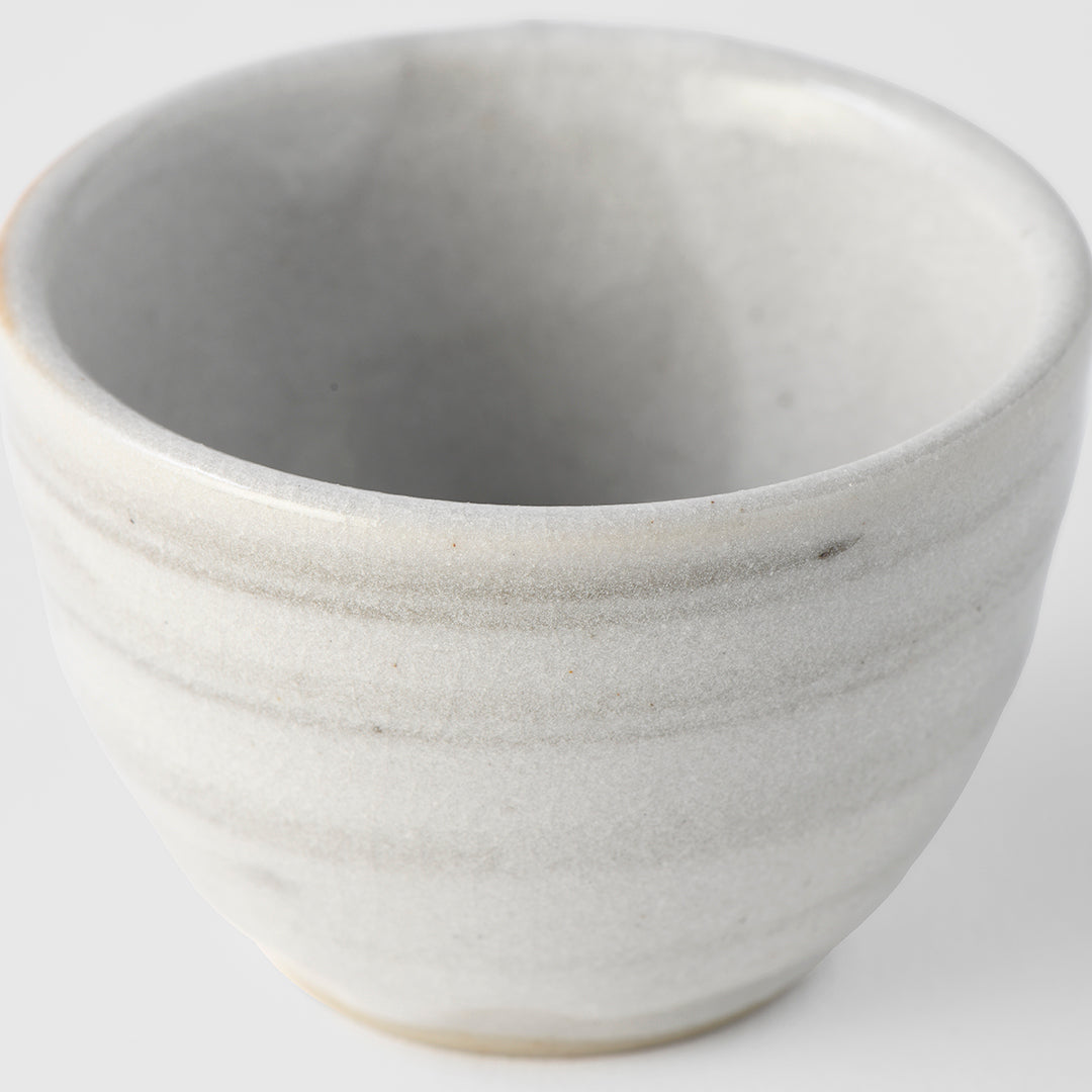 Sake Cup 20ml White Glaze V637-C2952