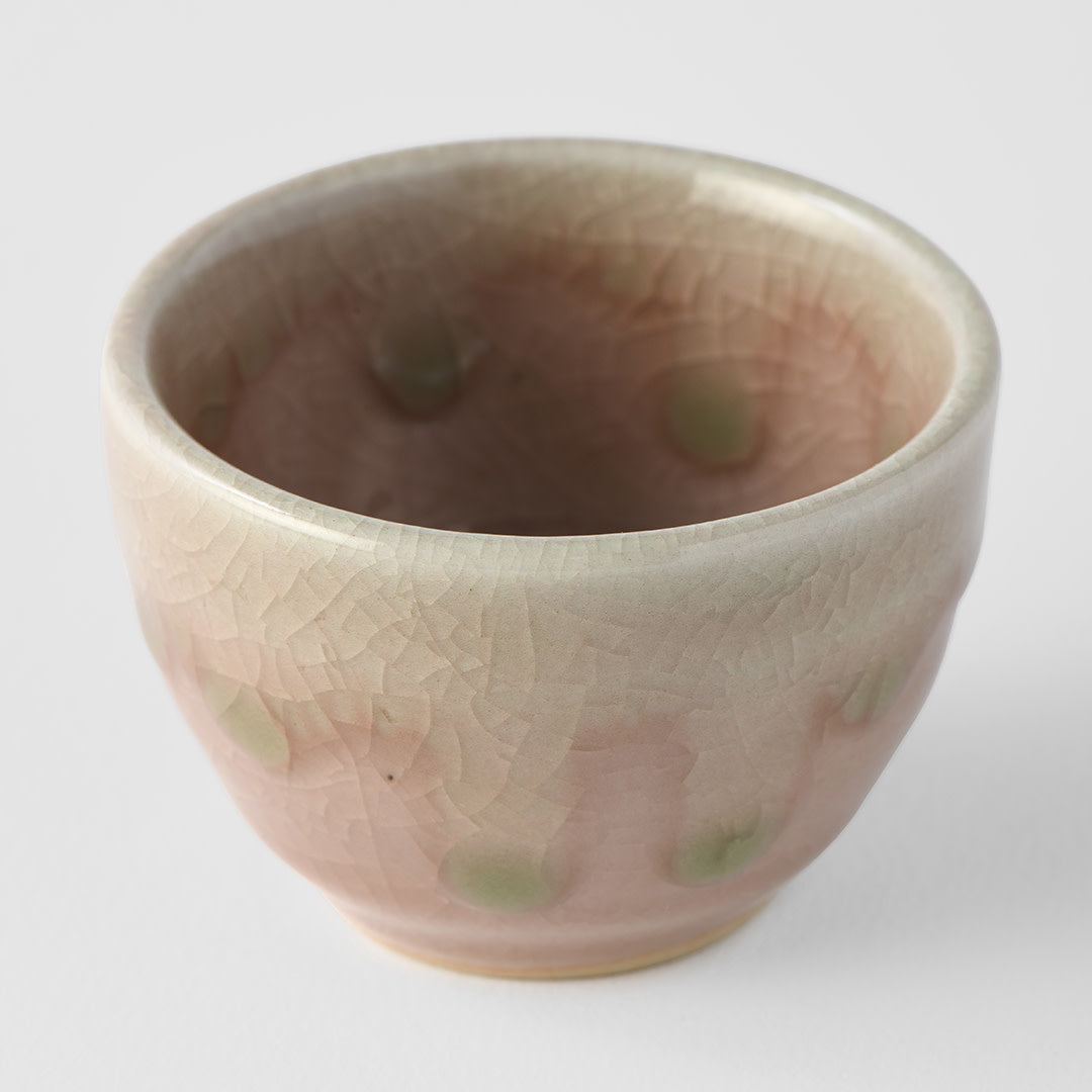 Sake Cup 30ml Blush Pink Glaze V637-C2956