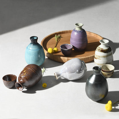 Sake Jug 280ml Ink Fade Glaze V637-C2957