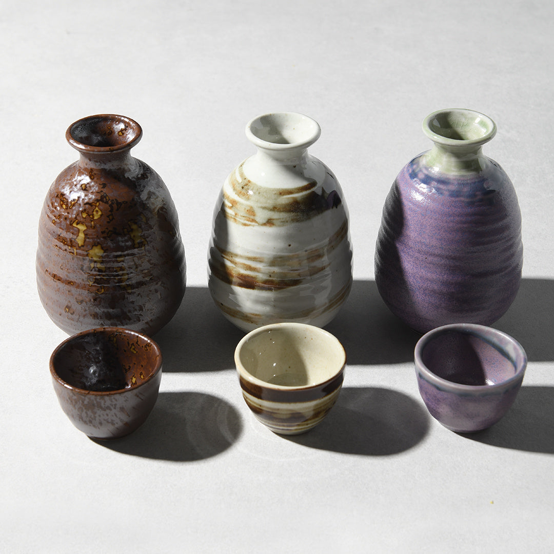 Sake Jug 280ml Ink Fade Glaze V637-C2957