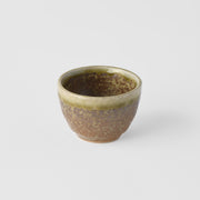 Sake Cup 30ml Light Brown Glaze V637-C2962