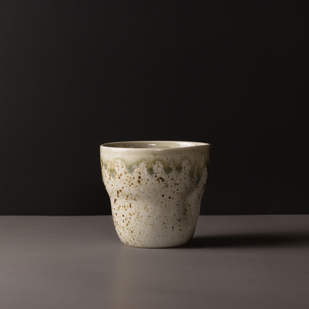 Mug Yunomi 280ml Light Green Drip Glaze V637-C2963