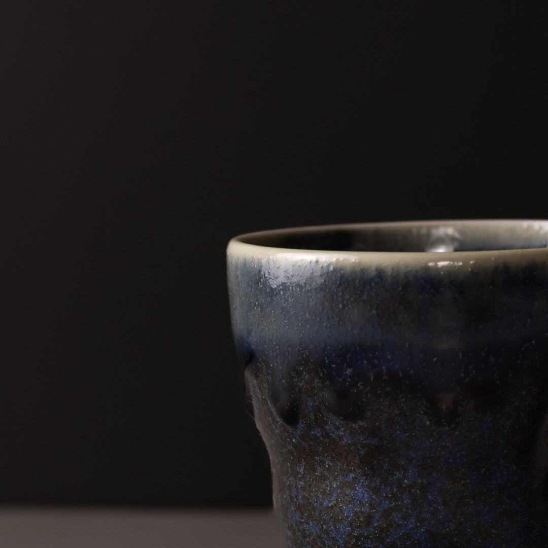 Mug Yunomi 280ml Dark Indigo Glaze V637-C2964